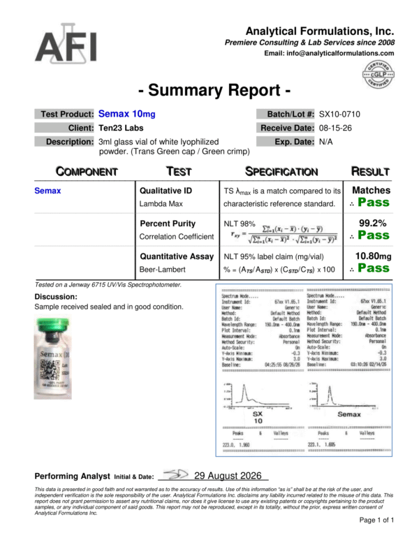 Semax (10mg)